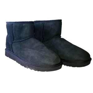 NIB Authentic UGG Black Classic Mini II - 10